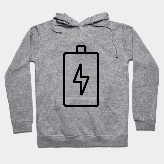 Recharge your battery Hoodie by Z And Z